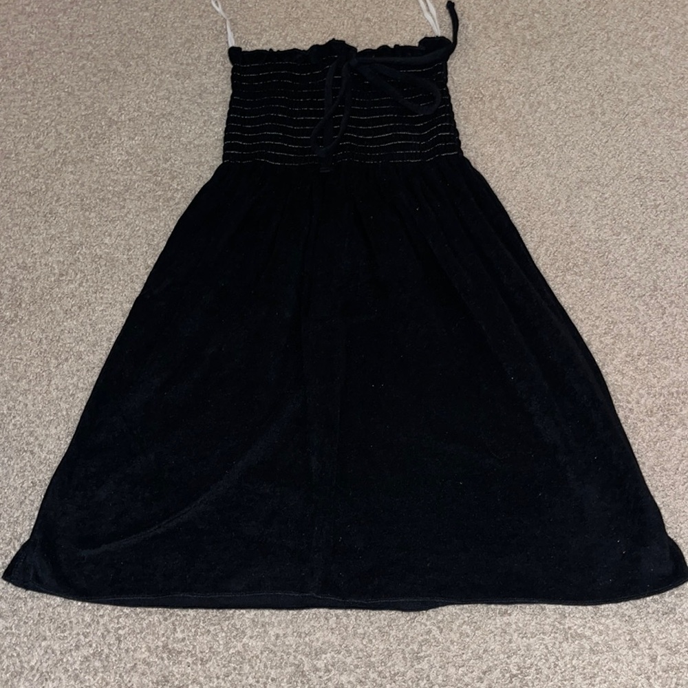 Gently used terry swim coverup